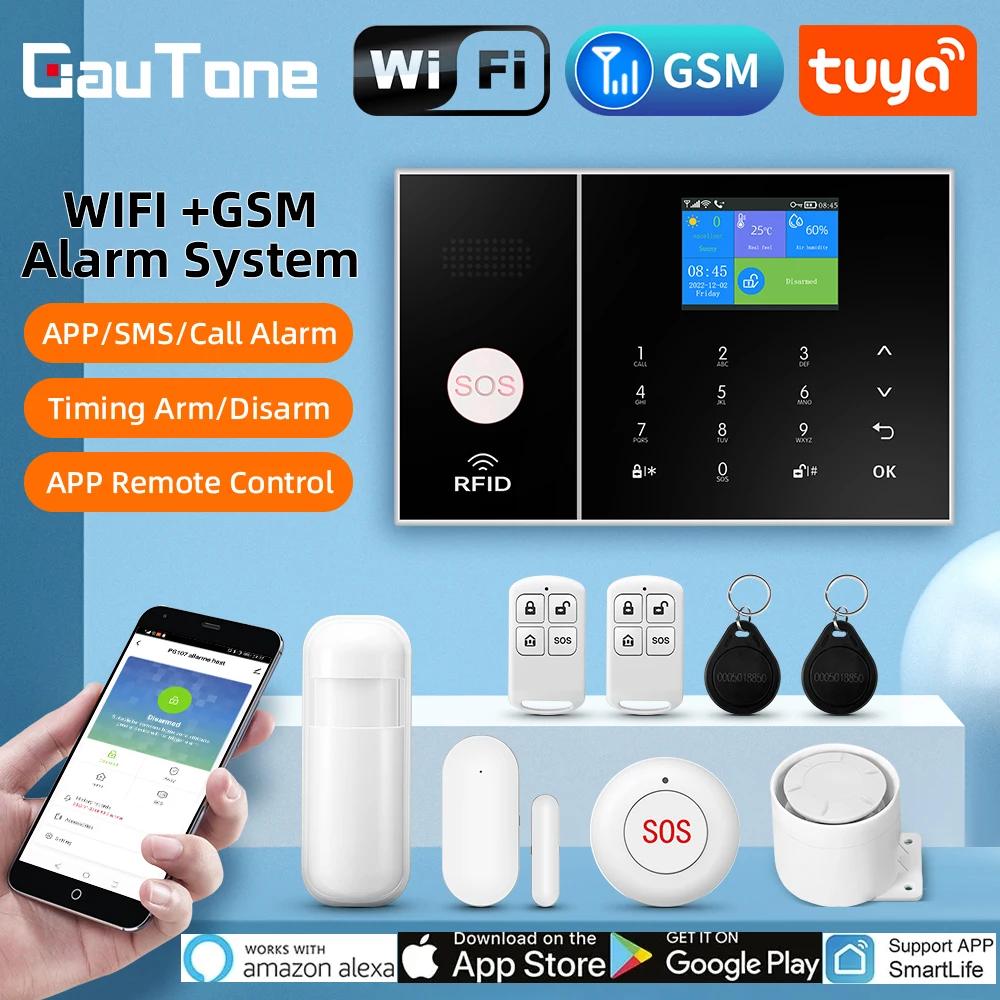 GauTone Tuya Ʈ Ȩ Gsm Wifi 溸 ý Ȩ  Ʈ  App  ALexa     Բ ۵